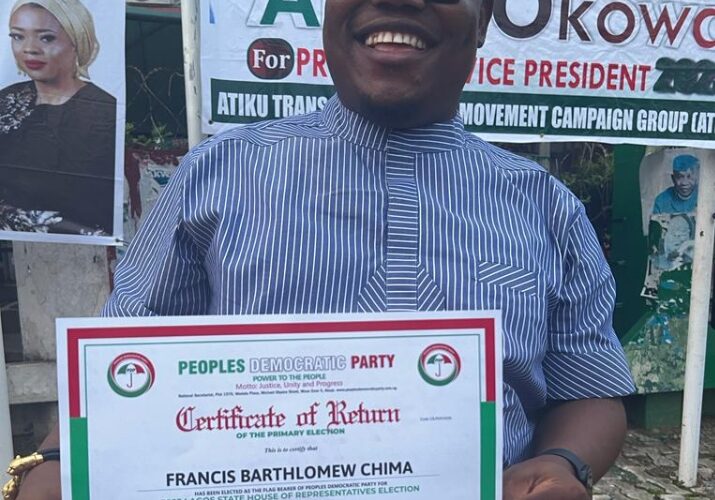 PDP House of Reps candidate, OmoBarca receives Certificate of Return, promises to put Ajegunle on world map