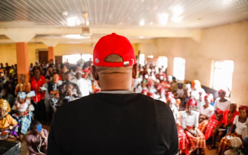 Abia-North: Merry rocks Ohafia as Orji Kalu tours communities to ascertain impact of projects, others