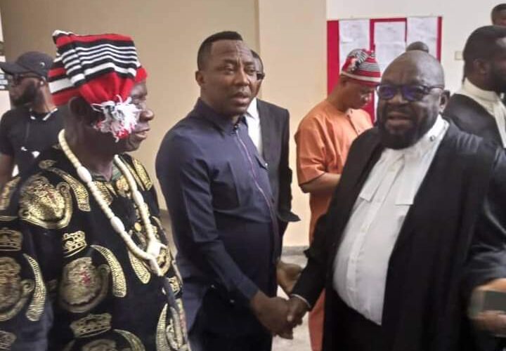 Omoyele Sowore In Court For Nnamdi Kanu’s Appeal (PHOTOS)