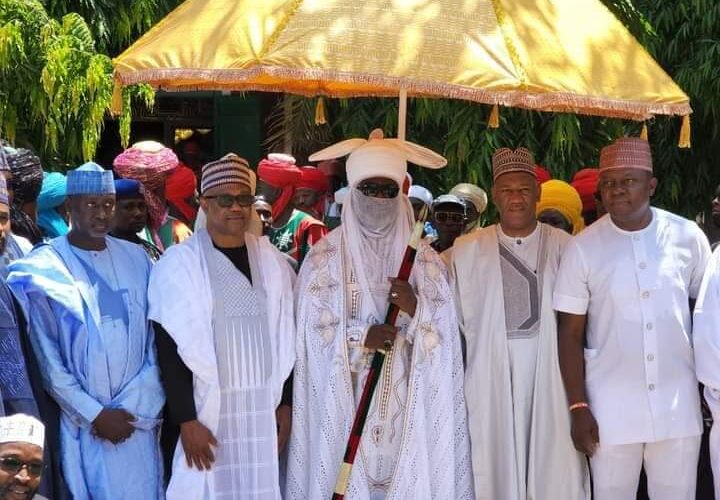 2023: Peter Obi, Datti Visit Emir Of Kano (PHOTOS)