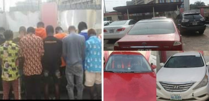 EFCC Arrests 17 Suspected Internet Fraudsters in Benin-City