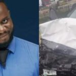 Skit maker, Oga Sabinus survives auto crash (PHOTOS)