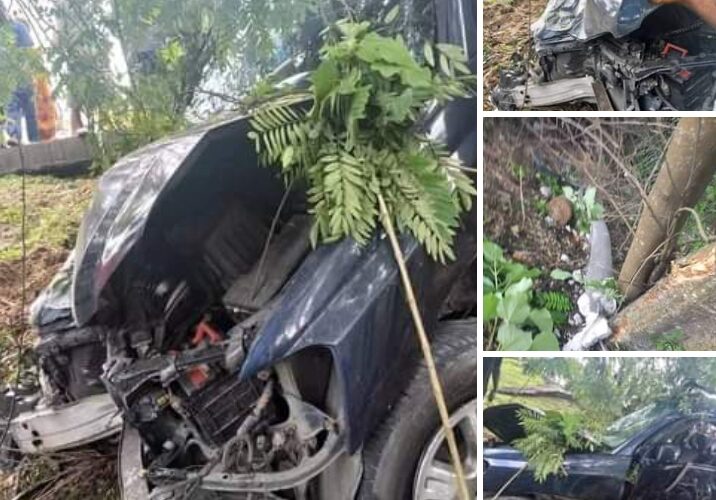 Housewife dies in car crash while chasing her husband and his ‘side chick’ in Calabar (PHOTOS)