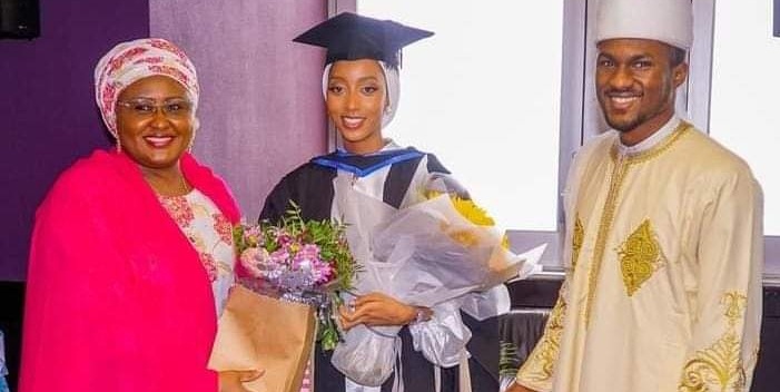 Buhari’s daughter Zahra bags first-class from UK university (PHOTOS)