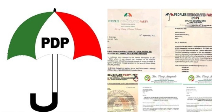BREAKING: PDP NWC members return over N200m paid into accounts by “unknown member” 