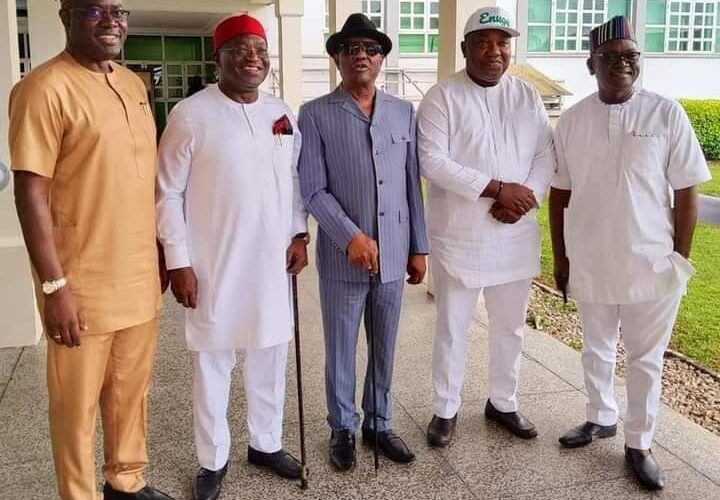 PDP crisis: Wike, others meet in Enugu over Peter Obi