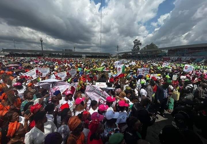 PHOTOS: Imo women rally support for Tinubu in Owerri