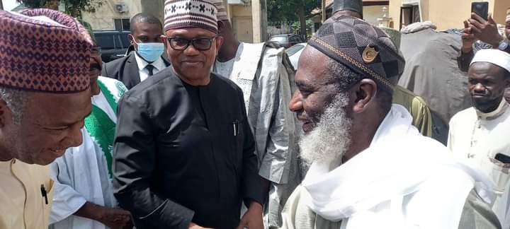 PHOTOS: Peter Obi, Datti Visit Sheikh Gumi In Kaduna