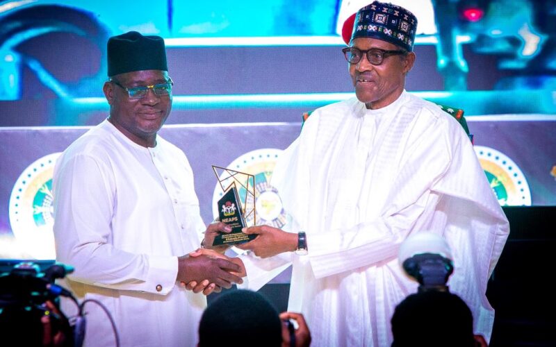 Fiscal Reforms: Buhari Honours FIRS Boss, Nami With Service Award