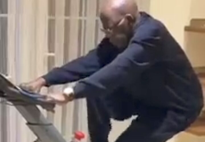 ‘I am strong, healthy and ready to serve Nigerians’ —Tinubu responds to critics from the gym (WATCH VIDEO)