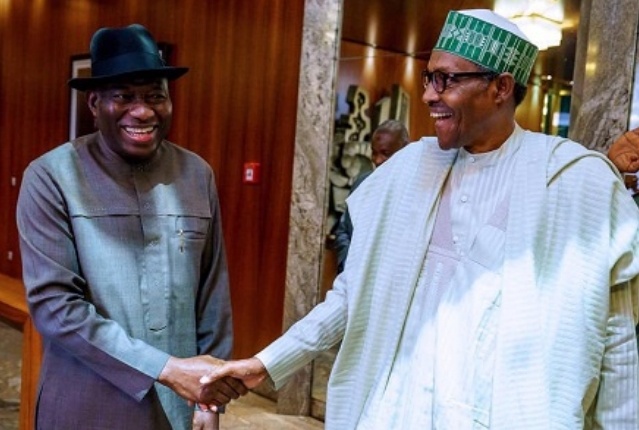 Buhari confers Public Service awards on Jonathan, 42 others