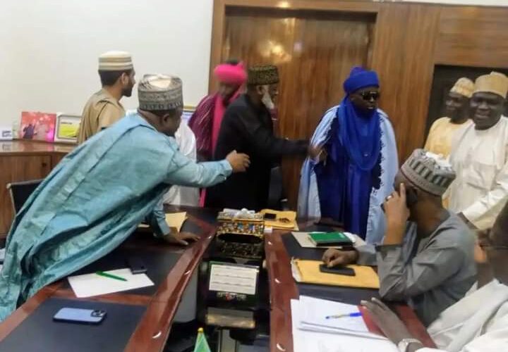 BREAKING: Kano APC Meeting Turns Bloody As House of Reps Leader, Doguwa Attacks Party’s Dep Gov Candidate, Murtala Garo