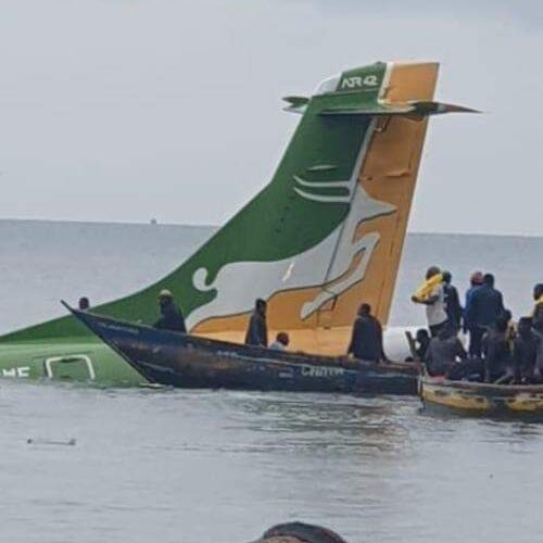 PHOTOS: Plane Crashes Into Lake Victoria In Tanzania