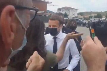 Woman slaps French President Emmanuel Macron in viral video