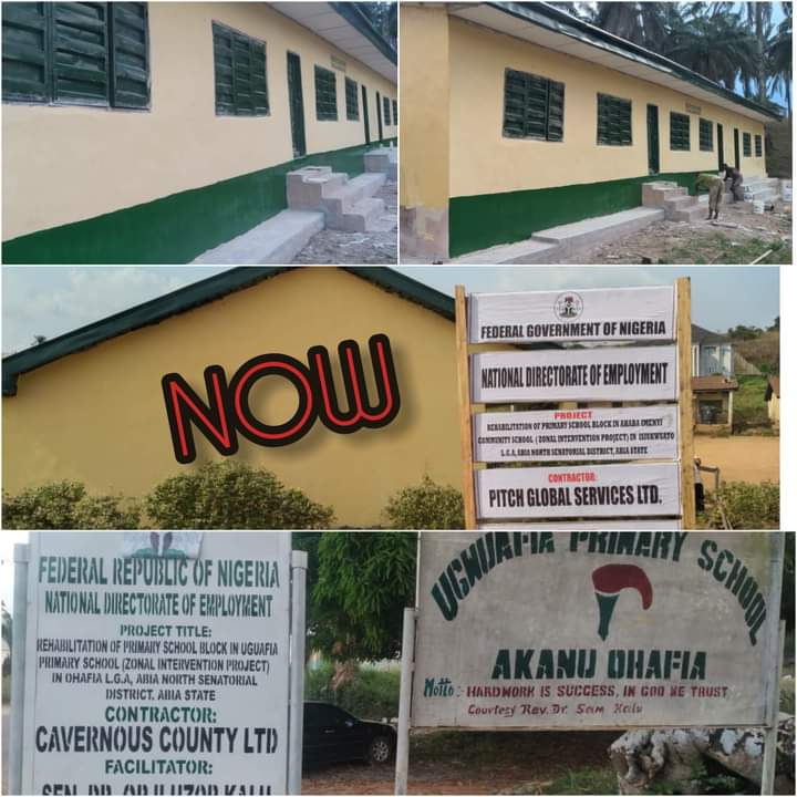 Sen Orji Kalu embarks on massive renovation of schools in Abia North 10 FB IMG 1669617745611