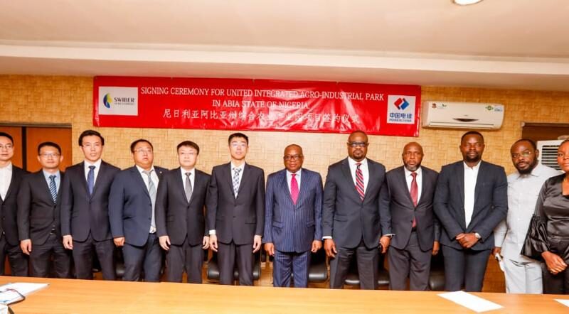 Abia North: Sen Orji Kalu, PowerChina sign $500m Agro-industrial parks deal [PHOTOS]