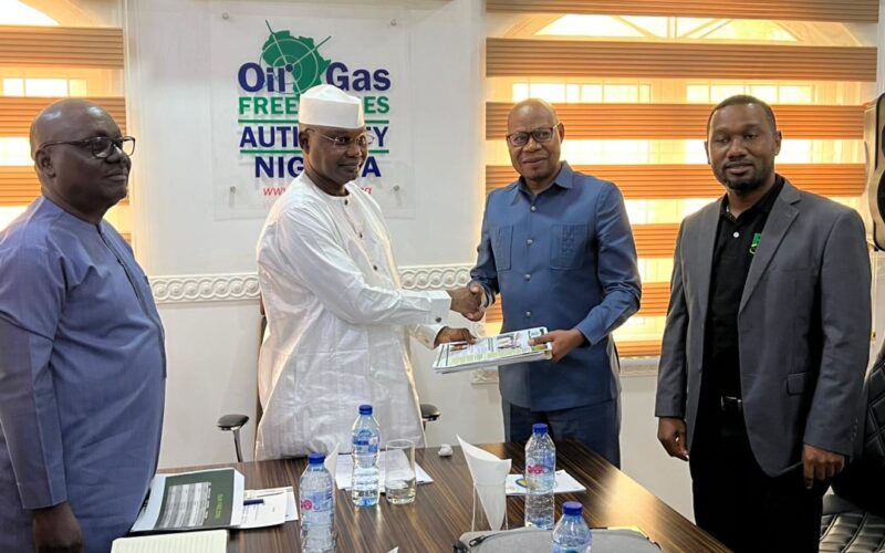 DG TANZANIA EXPORT PROCESSING ZONES AUTHORITY PAYS OGFZA BOSS A BUSINESS VISIT