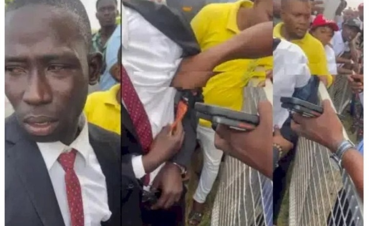 Police identify man caught with dagger at Peter Obi’s rally in Ibadan