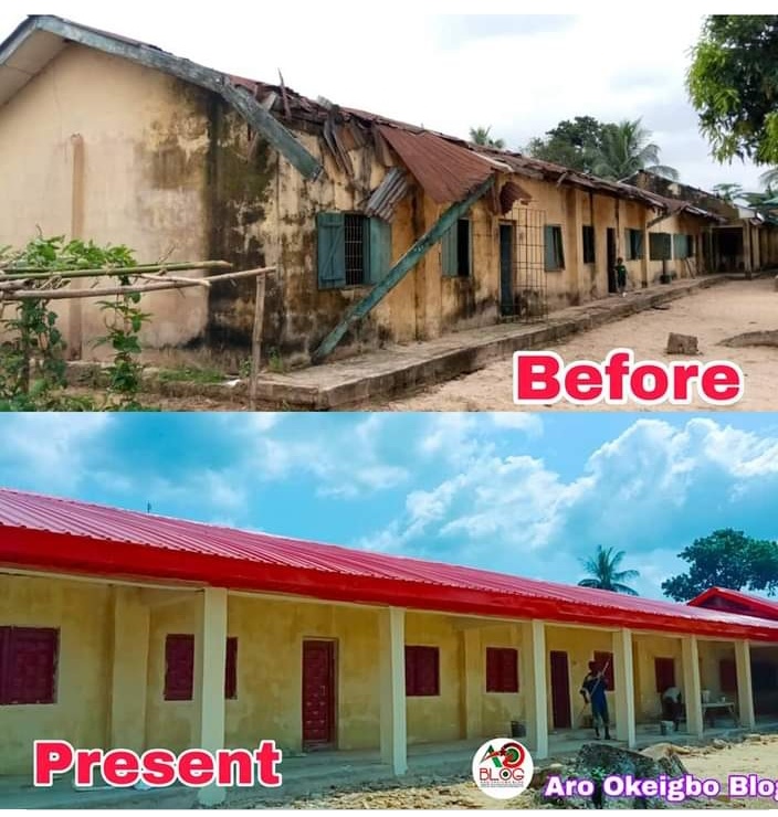 Sen Orji Kalu embarks on massive renovation of schools in Abia North 13 Screenshot 20221128 072111