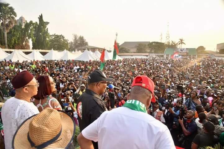 ‘No One Will Wish To Leave Nigeria,’ Obi Campaigns In Anambra