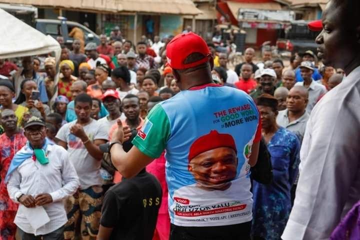 2023: Sen Orji Kalu’s endorsements soars as Senator rounds off Isuikwuato campaign tour at Ikeagha, Achara, others(Photos)