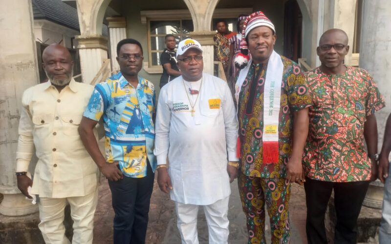 Bishop Nwamkpa on a familiarization visit to Ohafia, Abam, promises a better Abia State