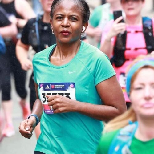 PHOTOS: Tony Elumelu’s Wife Runs 42-kilometre Race At Manchester Marathon