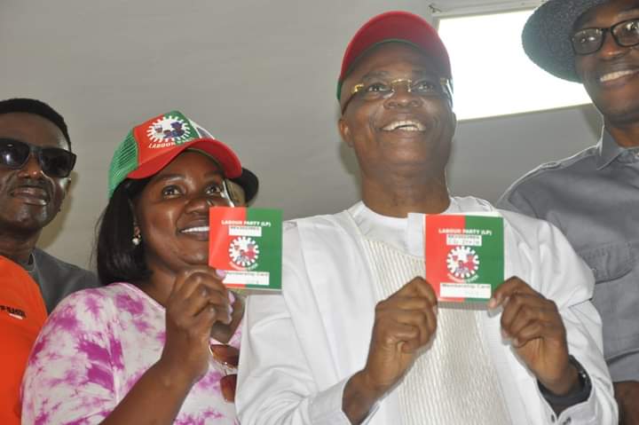 2024 Guber: Imansuangbon joins Labour Party, declares PDP dead in Edo (PHOTOS)