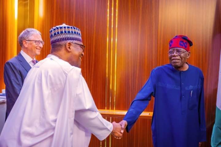 Tinubu meets Dangote, Bill Gates at Aso Villa (Photos)