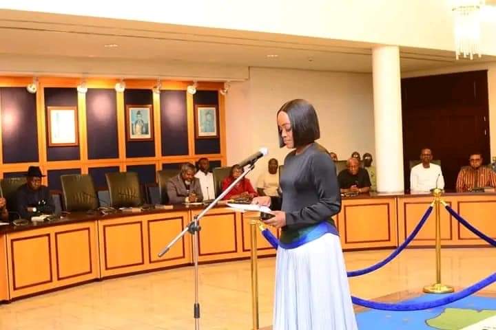 Ex- Gov Peter Odili’s Daughter, Adaeze Oreh Sworn In As Rivers Health Commissioner