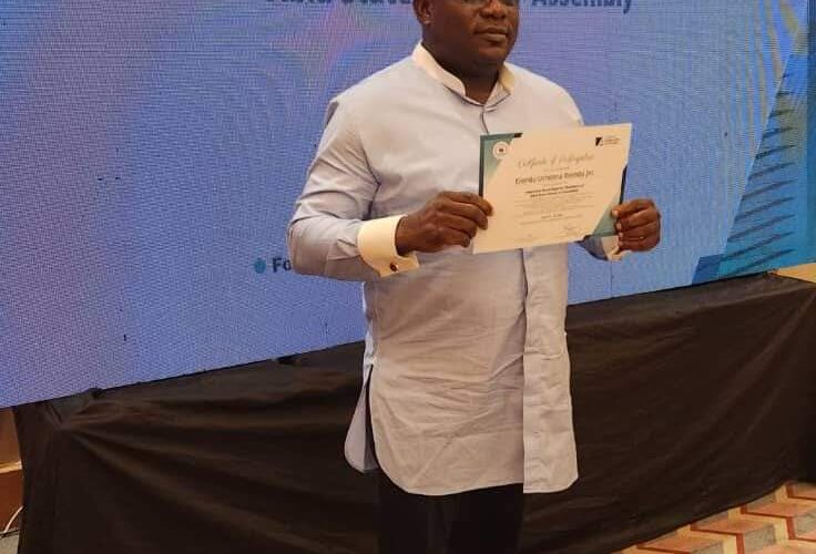 Erondu Jnr Completes NILDS-Organised Induction Workshop, Assures To Deploy Knowledge