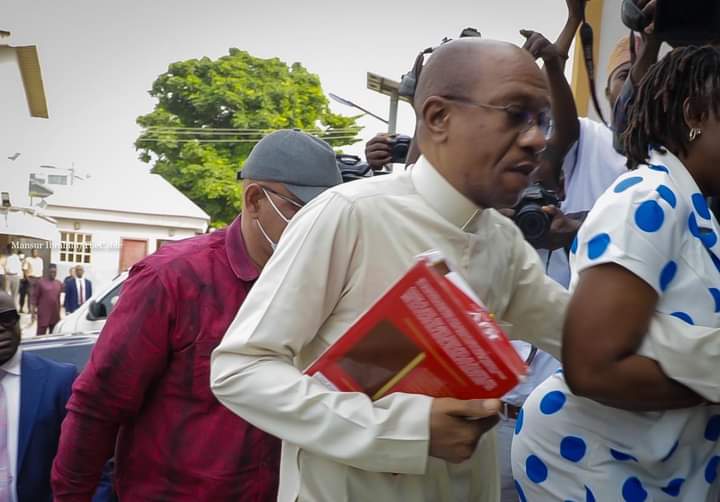 BREAKING: Finally, DSS brings Emefiele to court over ‘illegal possession of firearms’ (PHOTOS) 16 FB IMG 1690276628288