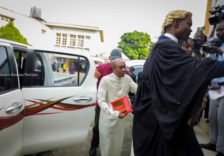 BREAKING: Finally, DSS brings Emefiele to court over ‘illegal possession of firearms’ (PHOTOS) 12 FB IMG 1690276639505