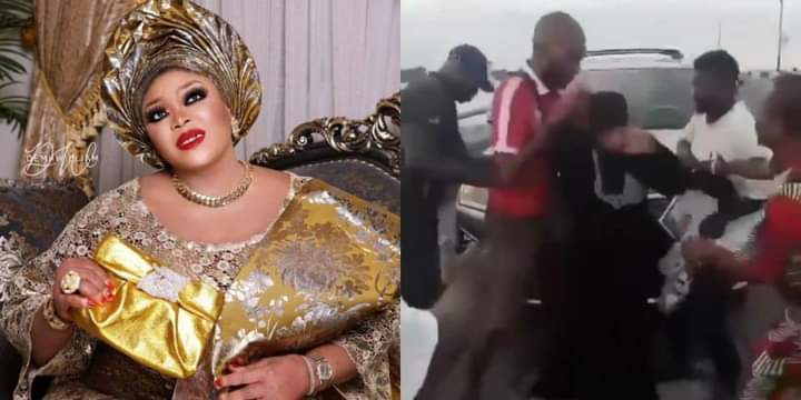 VIDEO: Popular Lagos Socialite Farida Sobowale Attempts Suicide On 3rd Mainland Bridge