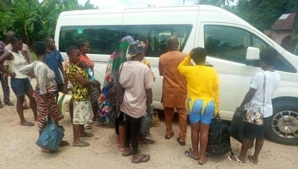 Police Rescue 16 Pregnant Women, 8 Children From Baby Factory In Aba