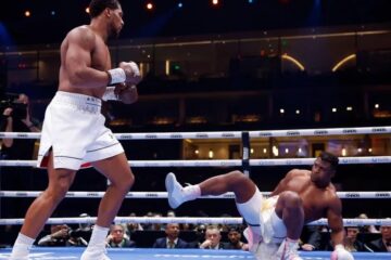 Anthony Joshua Delivers Stunning Second-Round KO Victory Over Francis Ngannou In Riyadh