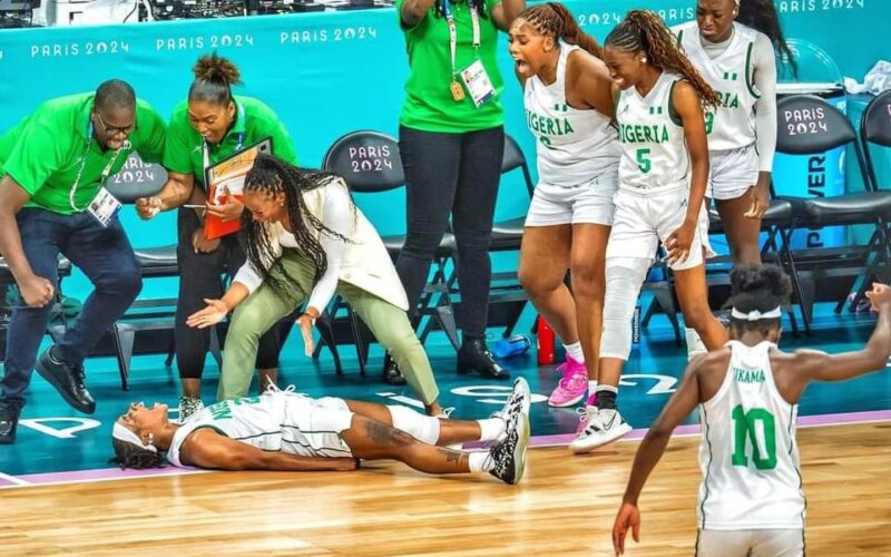 BREAKING: Ezinne Kalu Shines As Impressive D’Tigress Upset Australia, Win First Olympic Game In 20 Years