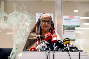 Bangladesh Prime Minister Tenders Resignation, Flees As Protesters Invade Palace