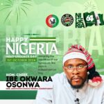 64th Independence Anniversary: Rep. Ibe Okwara Osonwa Urges Nigerians To Embrace Unity, Resilience