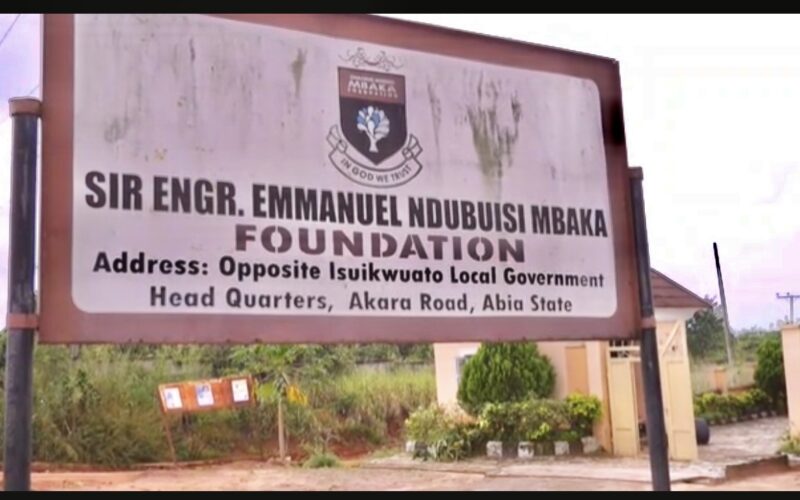 Giant Strides of Emmanuel Mbaka Foundation: Transforming Lives In Abia Community, Others (VIDEO)