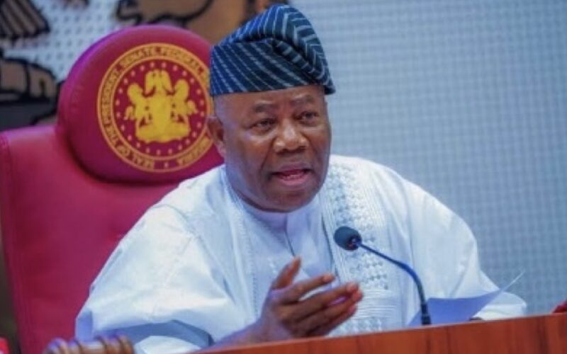 Wherever You See Free Food, Help Yourself – Senate President Akpabio Tells Nigerians