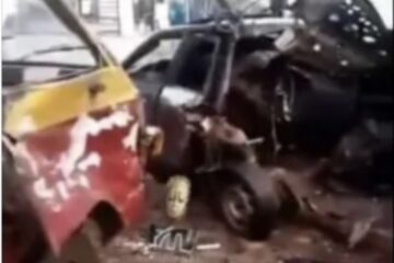 Residents Injured As CNG-Powered Vehicle Explodes In Edo