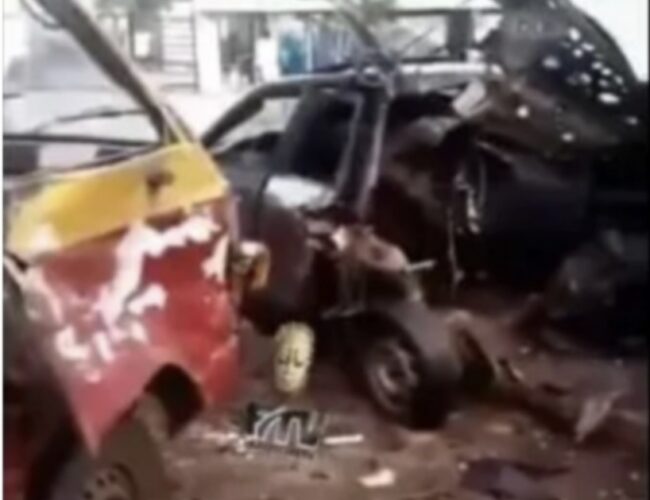 Residents Injured As CNG-Powered Vehicle Explodes In Edo