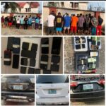 EFCC Arrests 34 Males, 1 Female Suspected Of Internet Fraud In Aba