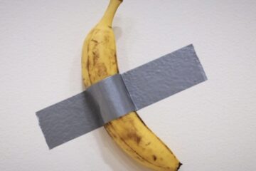 Banana Taped To A Wall Sells For $6.2 Million In New York