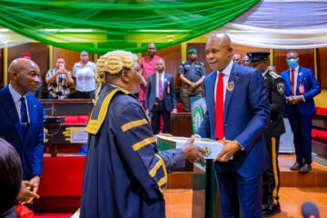 Gov Peter  Mbah Presents ₦971bn 2025 Budget To Enugu State House Of Assembly