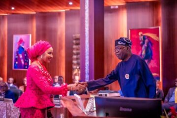 President Tinubu swears in Bianca Ojukwu, Jumoke Oduwole and five others as new Ministers