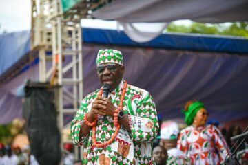 Obaseki has escaped, he chased everyone out of govt house, whereabouts unknown – Edo Gov-elect, Okpebholo alleges