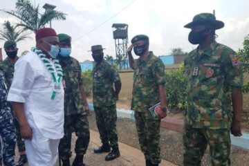 Senator Orji Kalu Condoles With Army Chief, Families Of Slain Soldiers, Mourns Killing In Umuahia