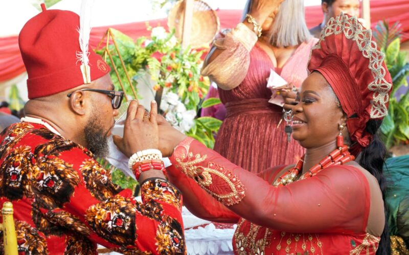 PHOTOS: Glitz, Glamour As DailyBlastNG Publisher, Dr Uzor Ngoladi, Marries Princess Brenda In Lagos